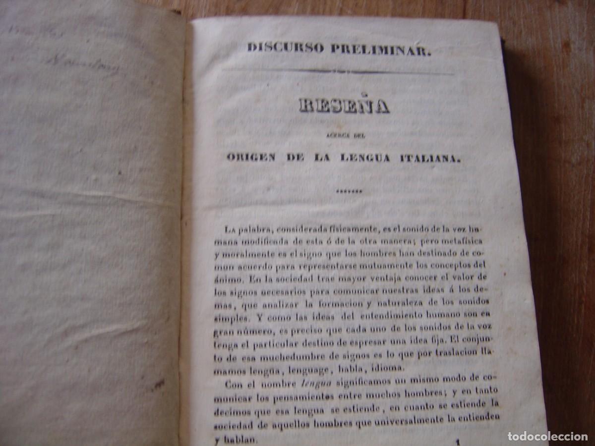 Libros antiguos: GRAM&Aacute;TICA ITALIANA . - Foto 1