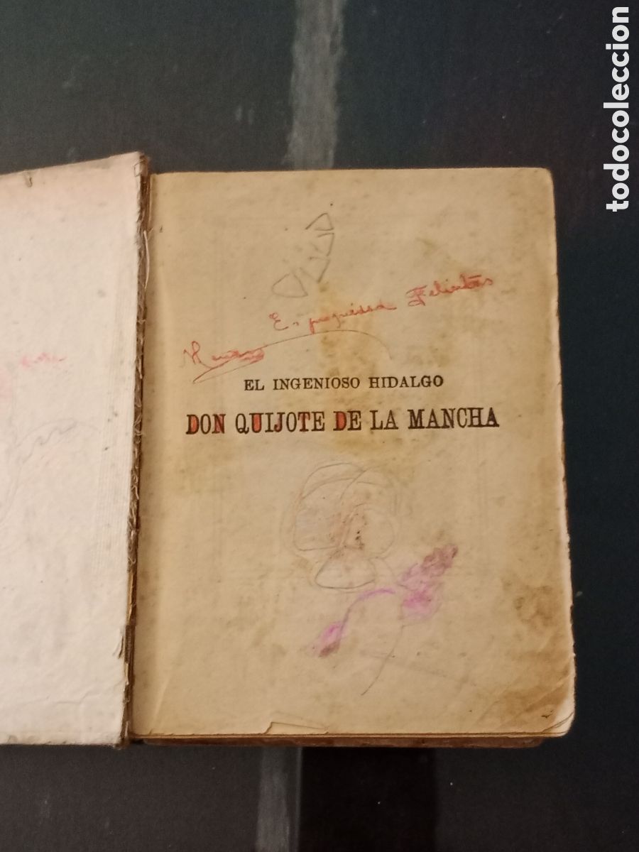 Libros antiguos: Don Quijote de La Mancha - Foto 3
