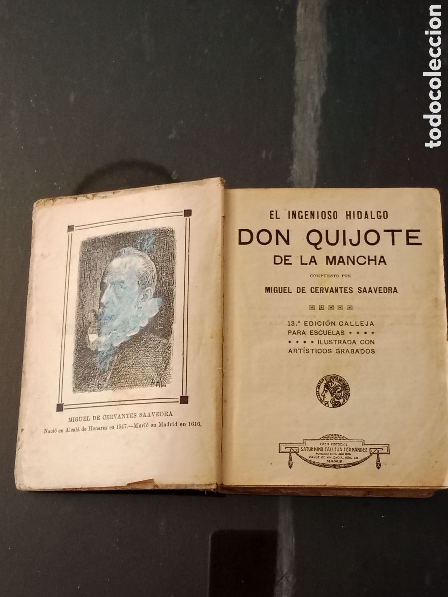Libros antiguos: Don Quijote de La Mancha - Foto 4