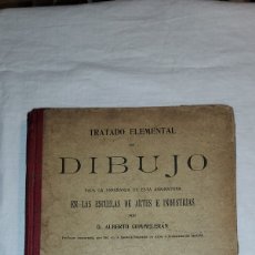 Libros antiguos: TRATADO ELEMENTAL DE DIBUJO PARA LA ENSEÑANZA EN LAS ESCUELAS DE ARTES E INDUSTRIAS.ALBERTO COMMELER