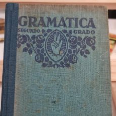 Libros antiguos: GRAMÁTICA F.T.D. SEGUNDO GRADO. BARCELONA, 1931. Lote 399193729
