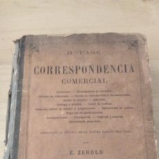 Libros antiguos: CORRESPONDENCIA COMERCIAL