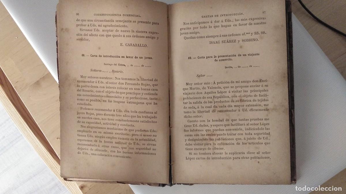 Libros antiguos: Correspondencia comercial - Foto 4