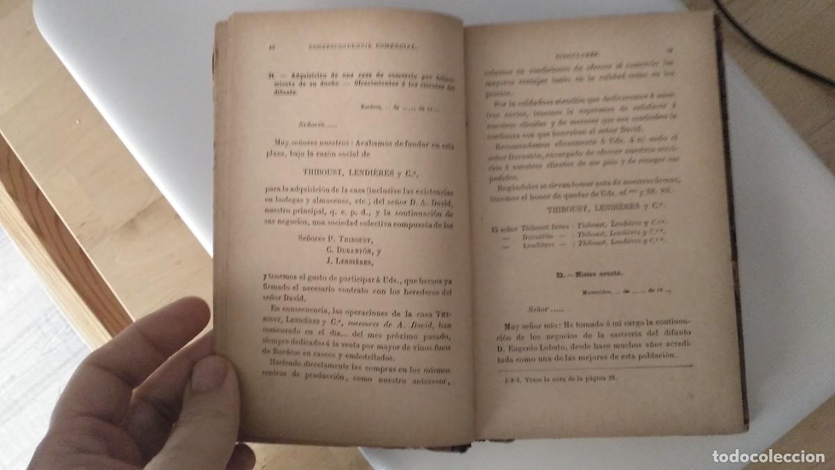Libros antiguos: Correspondencia comercial - Foto 5
