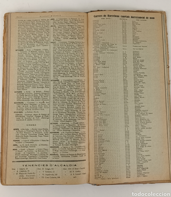 Libros antiguos: DIETARI MANELIC DE 1931. Ref:CE - Foto 3