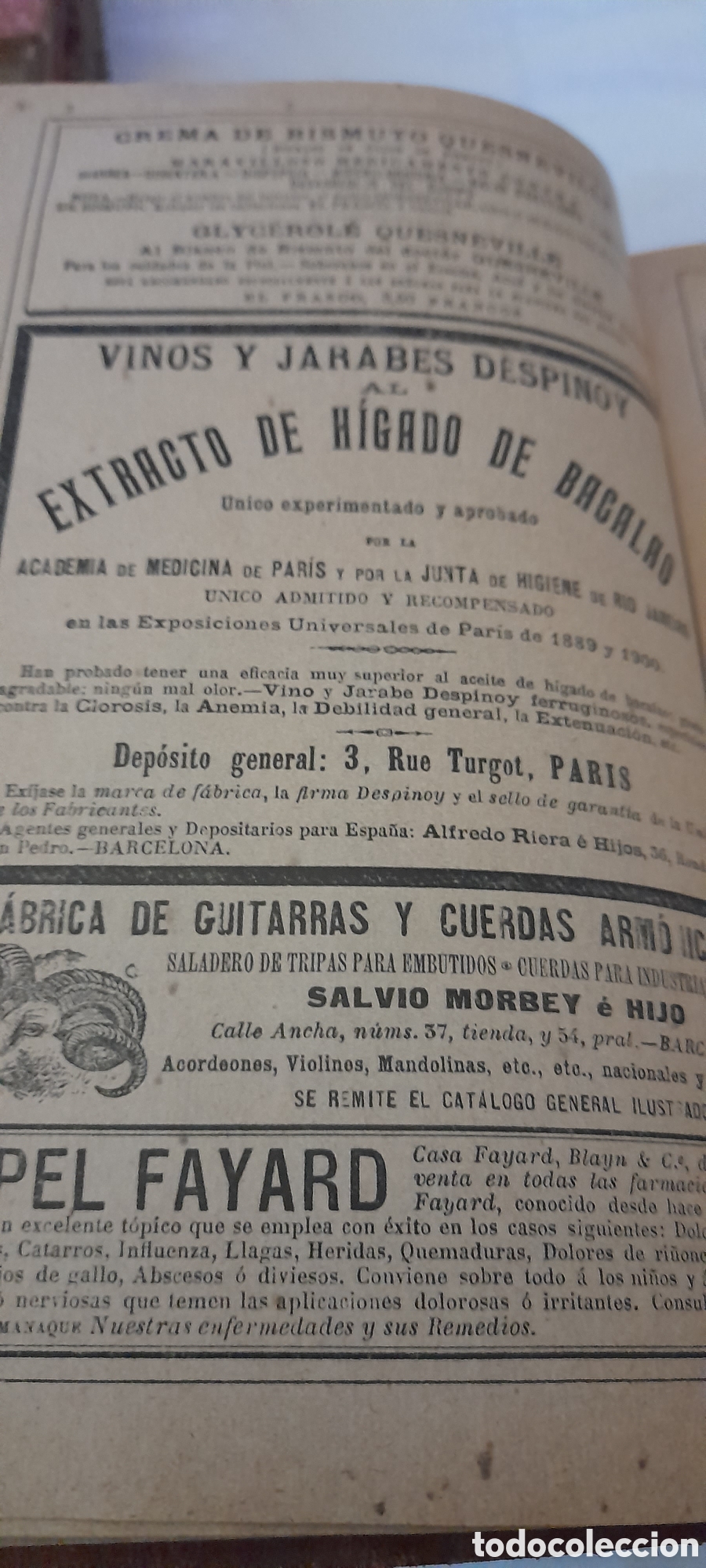 Libros antiguos: Almanaque 1905 Bailly-Bailliare - Foto 4