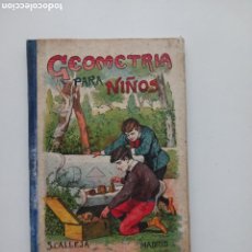 Libros antiguos: GEOMETRÍA PAR NIÑOS, CALLEJA REAL ORDEN 1895. Lote 402098129