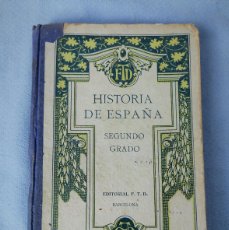 Libros antiguos: HISTORIA DE ESPAÑA 1923. Lote 403051274