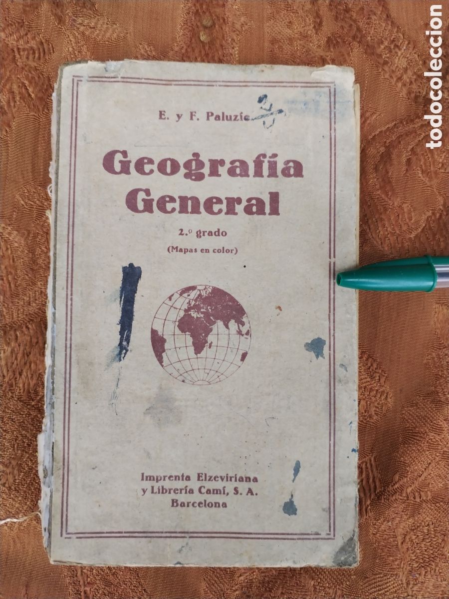 Libros antiguos: GEOGRAFIA GENERAL,2&deg; grado - Foto 1