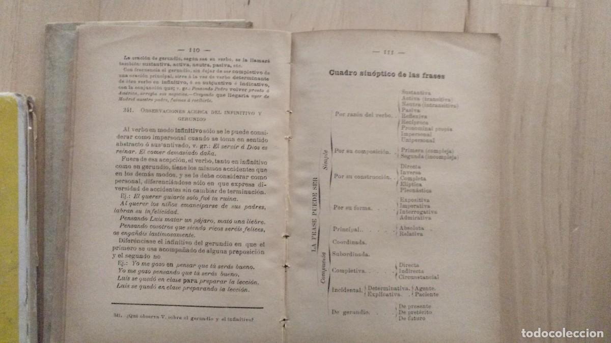 Libros antiguos: Gram&aacute;tica castellana - Foto 4