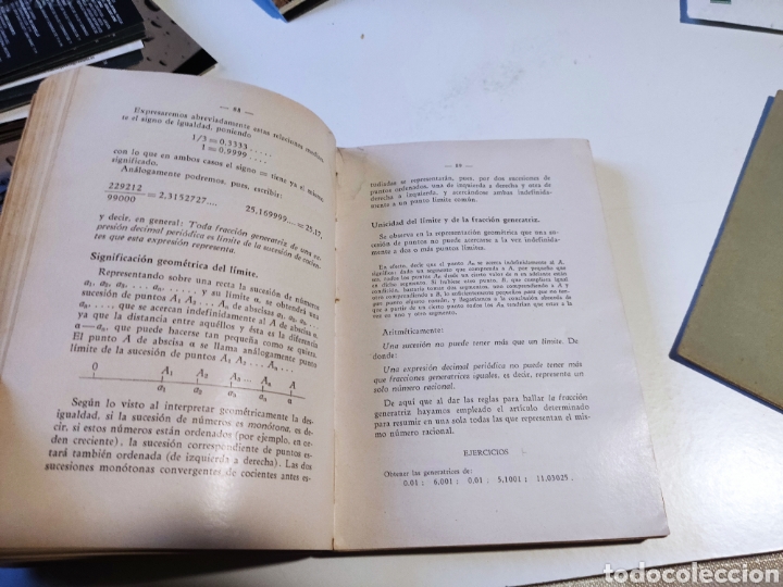 Libros antiguos: Libro matem&aacute;ticas 1935 - Foto 9