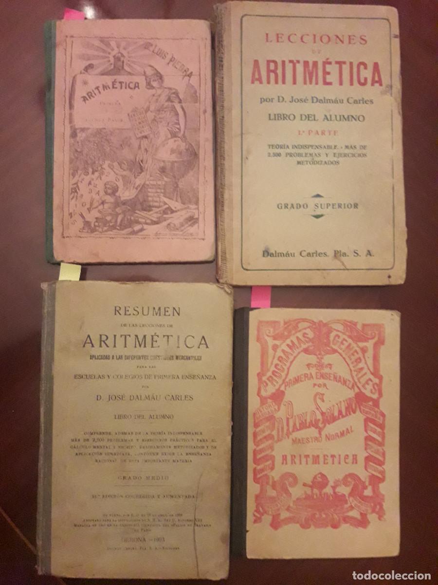 Libros antiguos: Libros antiguos de aritm&eacute;tica - Foto 6