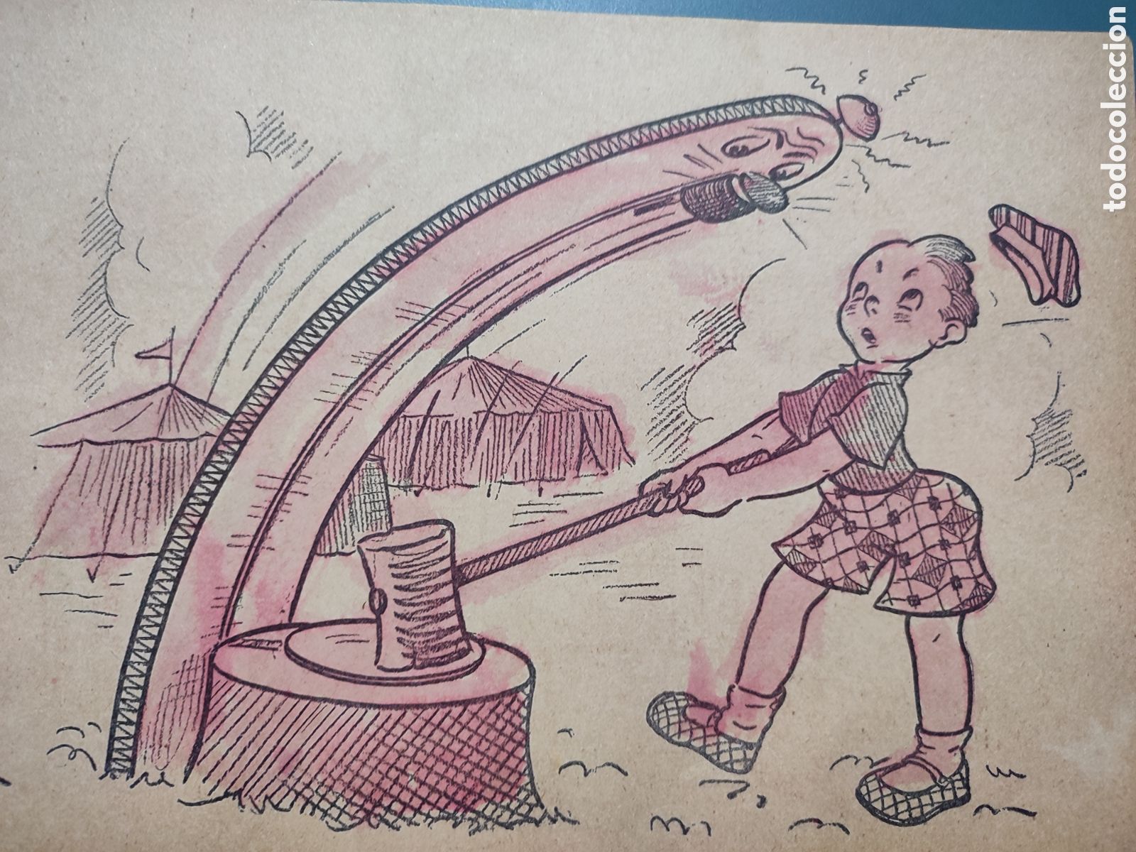 Libros antiguos: 2 cuadernos de dibujos m&aacute;gicos.1949 - Foto 4