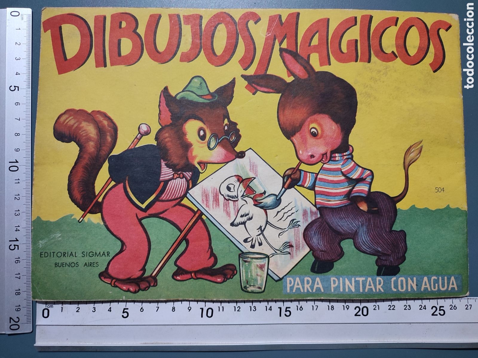 Libros antiguos: 2 cuadernos de dibujos m&aacute;gicos.1949 - Foto 9