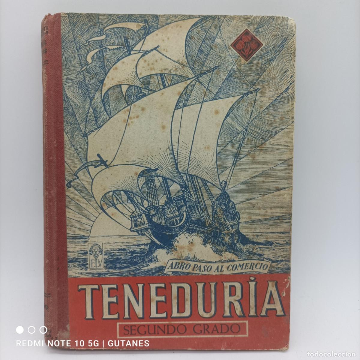 Libros antiguos: TENEDURIA SEGUNDO GRADO - Foto 1