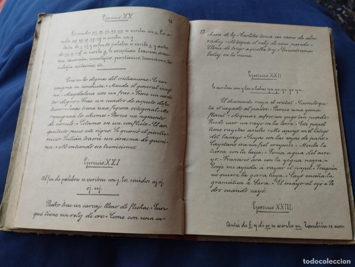 Libros antiguos: Libro Ejercicios de Ortograf&iacute;a literal a&ntilde;o 1928 - Foto 3