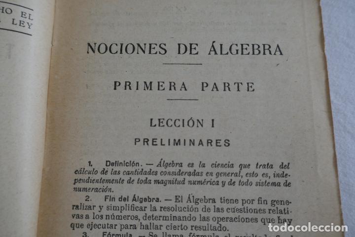 Libros antiguos: ALGEBRA Y TRIGONOMETRIA. EDICIONES BRU&Ntilde;O. - Foto 8
