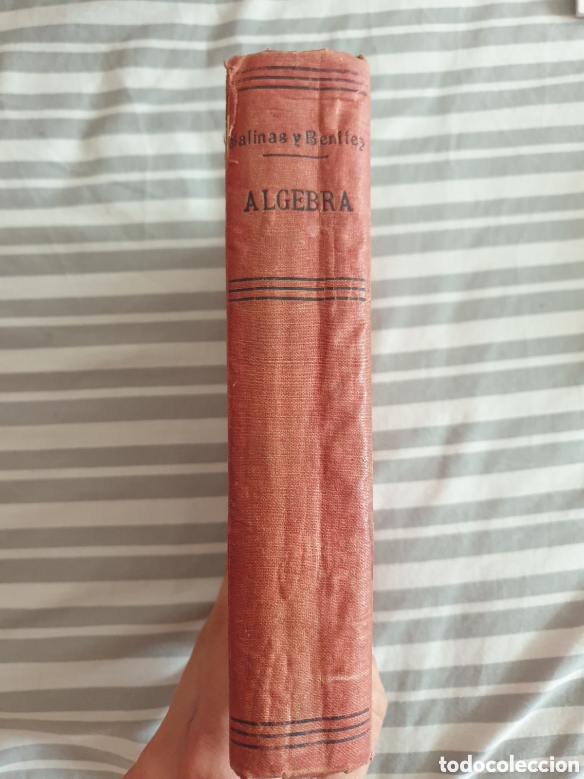 Libros antiguos: Algebra. Salinas y Benitez. 1916. - Foto 3