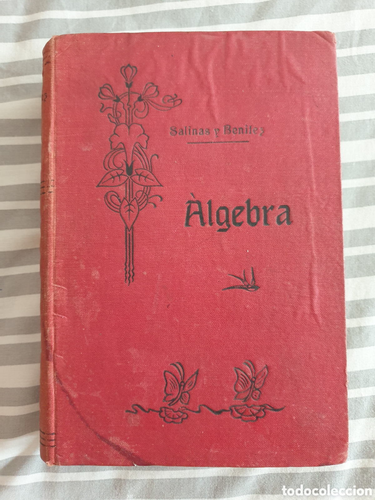 Libros antiguos: Algebra. Salinas y Benitez. 1916. - Foto 1