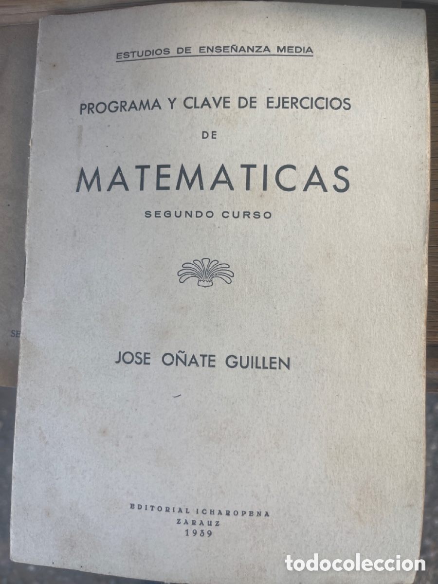 Libros antiguos: Lote de libros de ense&ntilde;anza media - Foto 5