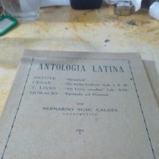 Libros antiguos: ANTOLOGÍA LATINA SUAU PALMA MALLORCA 1949 TH 213