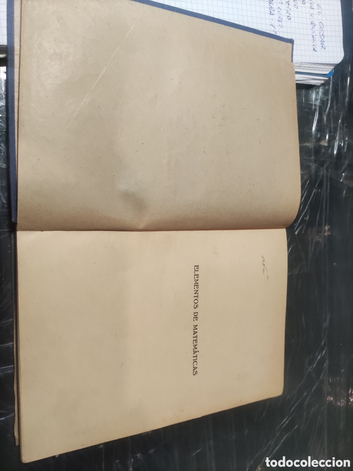 Libros antiguos: Aritm&eacute;tica... Elementos de Matem&aacute;ticas. - Foto 2