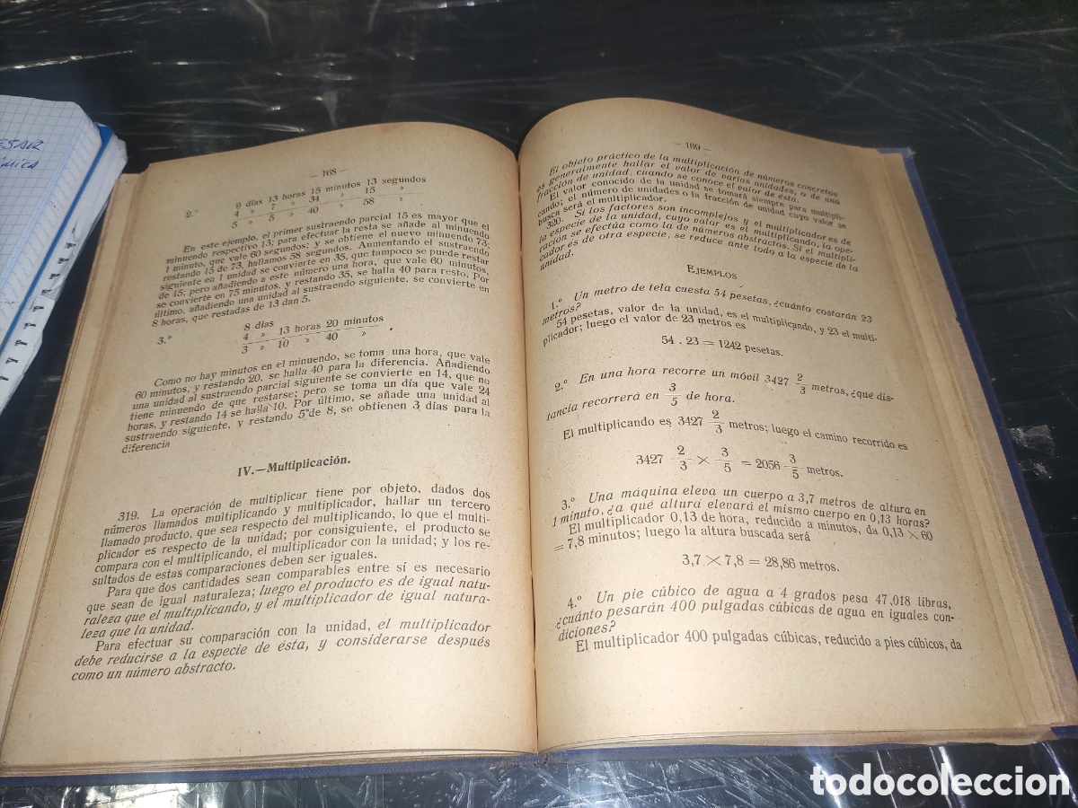 Libros antiguos: Aritm&eacute;tica... Elementos de Matem&aacute;ticas. - Foto 10
