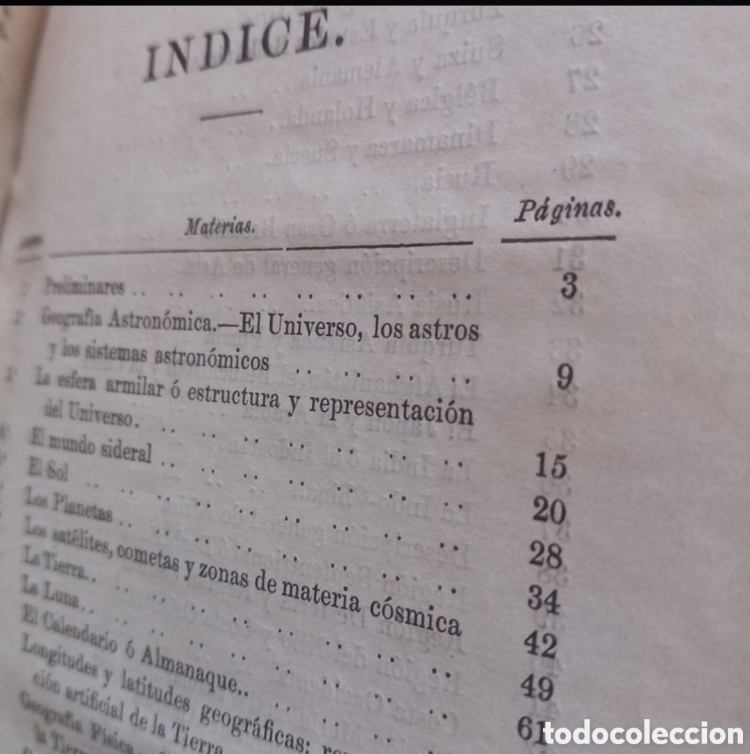 Libros antiguos: &rdquo;Compendio de Geograf&iacute;a General&rdquo; (1905) - Foto 8