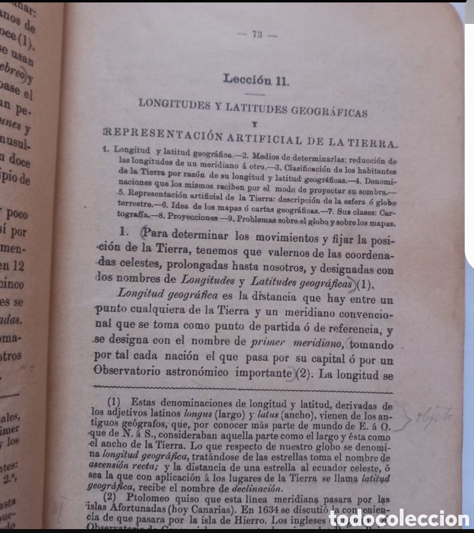 Libros antiguos: &rdquo;Compendio de Geograf&iacute;a General&rdquo; (1905) - Foto 4
