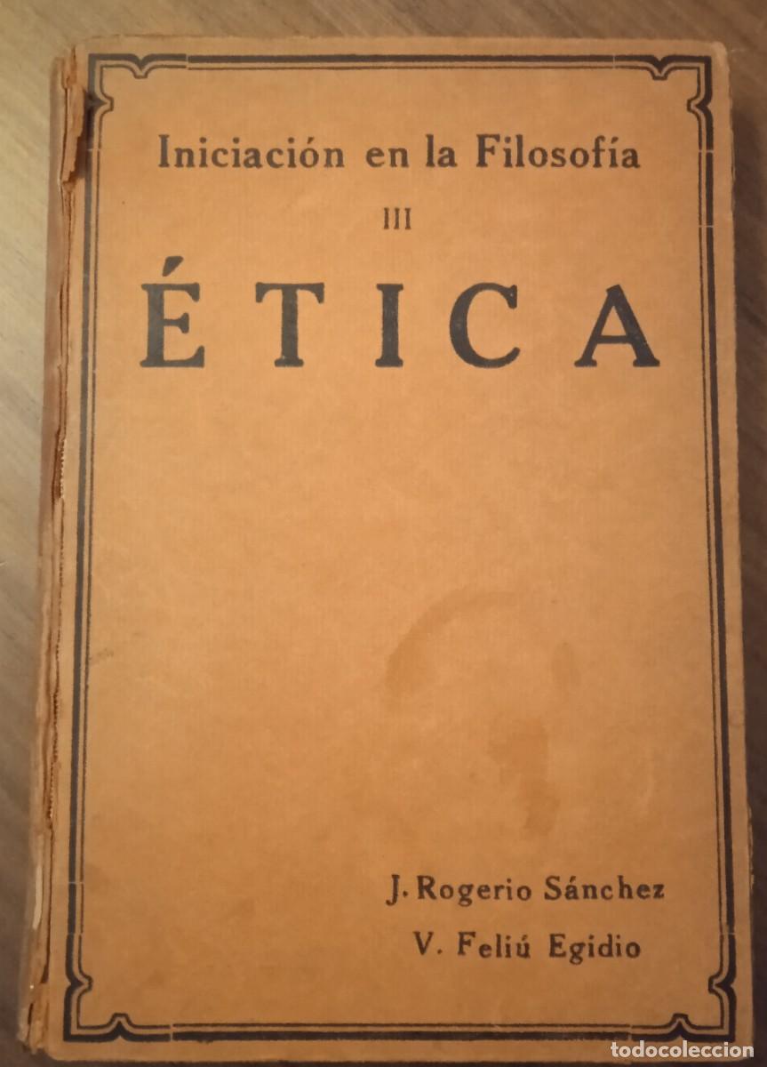 Libros antiguos: &Eacute;TICA - Foto 1