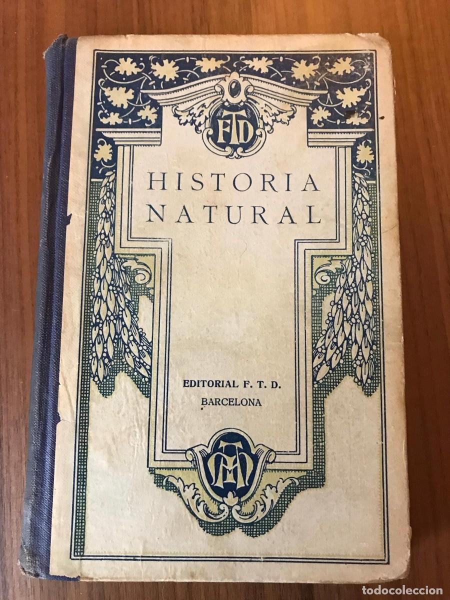 Libros antiguos: HISTORIA NATURAL - Foto 1