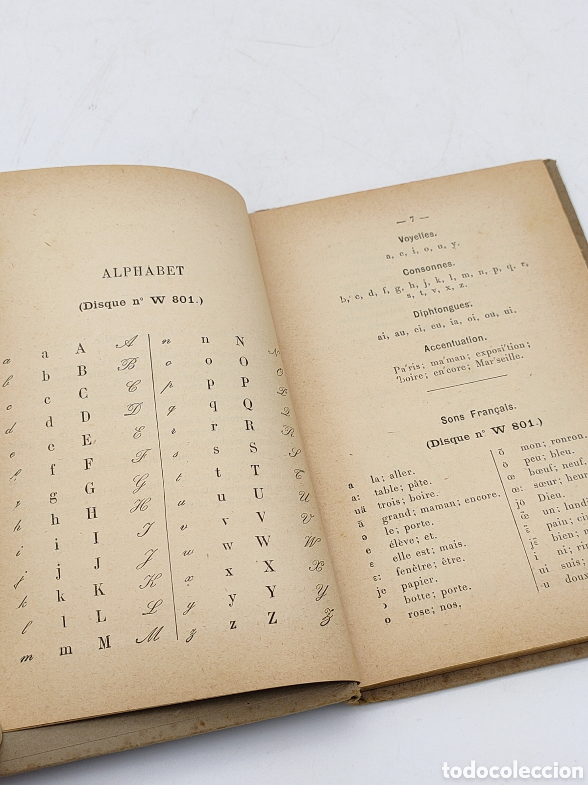 Libros antiguos: Libro Lecciones de Franc&eacute;s 1923 - Foto 3