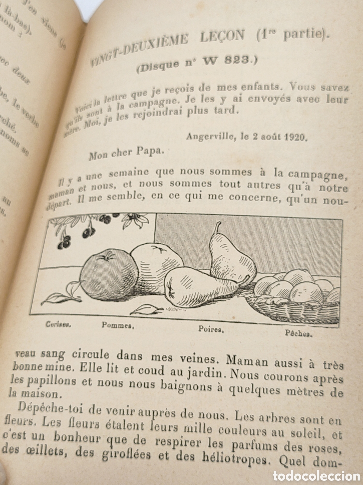Libros antiguos: Libro Lecciones de Franc&eacute;s 1923 - Foto 5