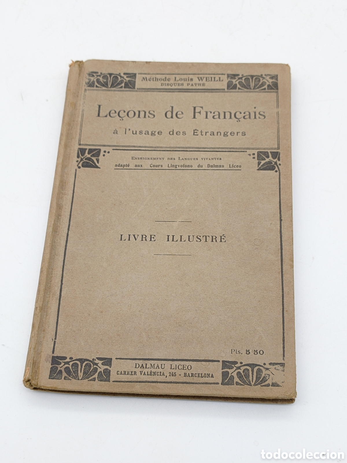 Libros antiguos: Libro Lecciones de Franc&eacute;s 1923 - Foto 1