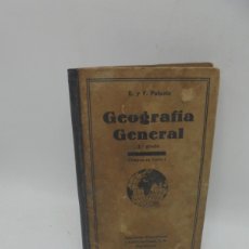 Libros antiguos: GEOGRAFIA GENERAL. ESTEBAN PALUZIE. SEGUNDO GRADO. 1936. PAGS: 221.