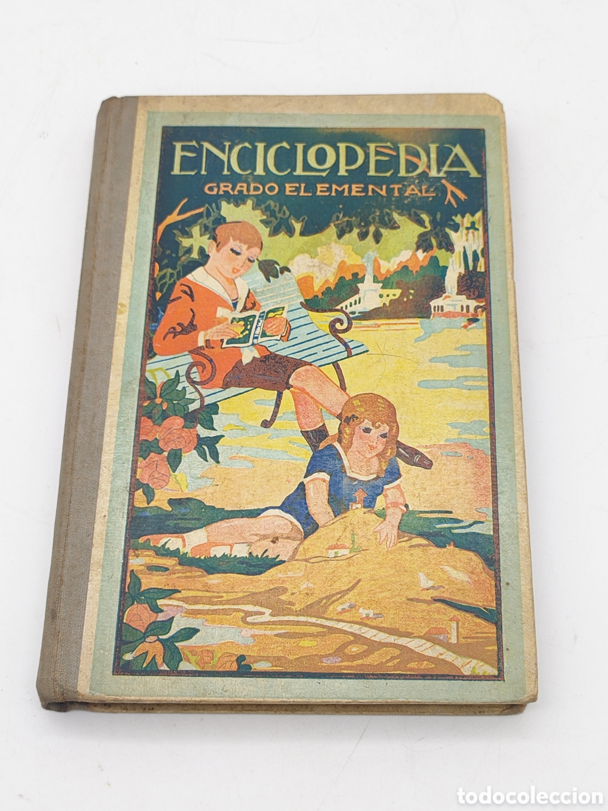 Libros antiguos: Libro escolar 1936 ENCICLOPEDIA ELEMENTAL - Foto 1