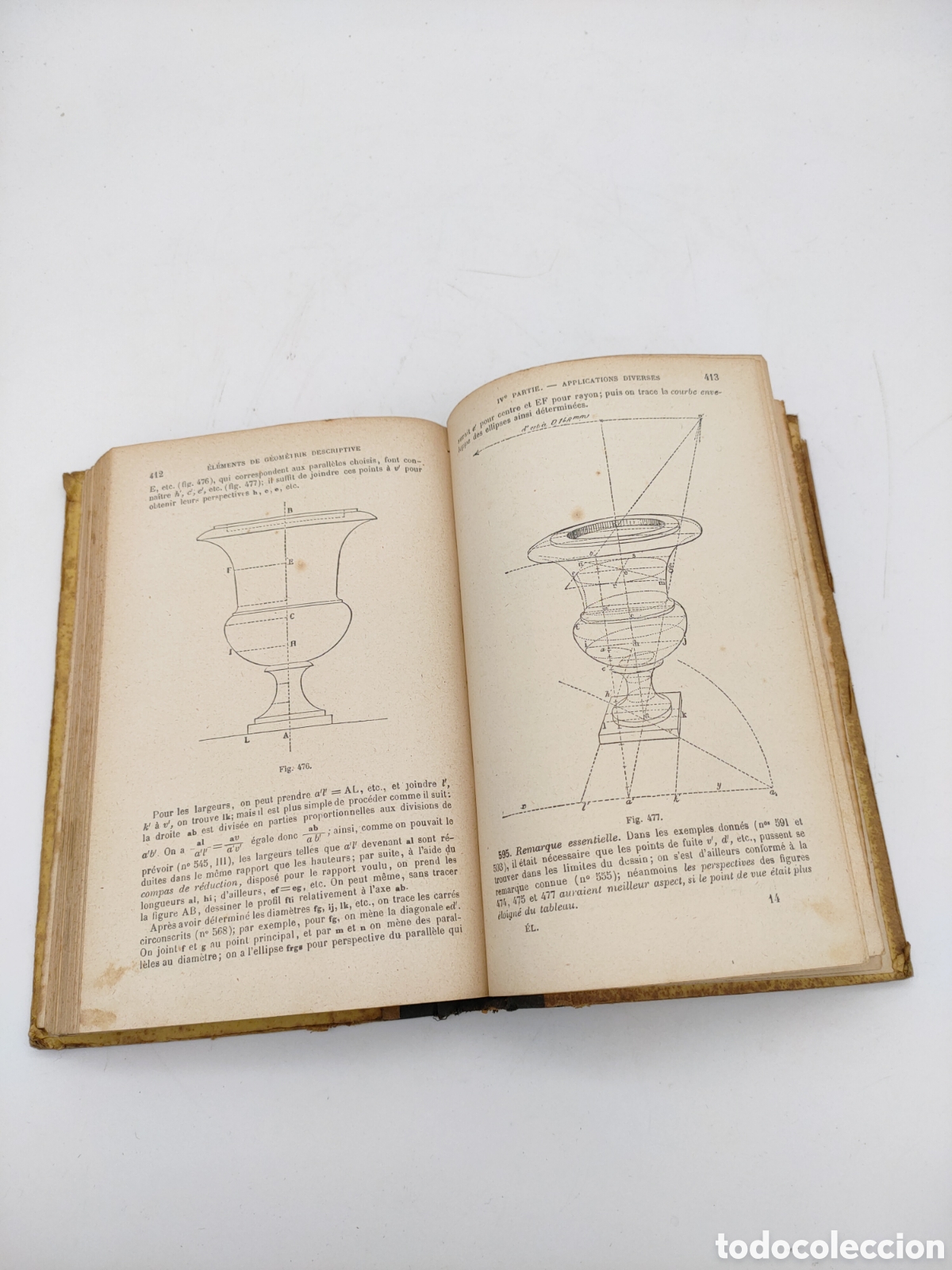 Libros antiguos: Libro escolar de geometr&iacute;a de 1913 - Foto 5