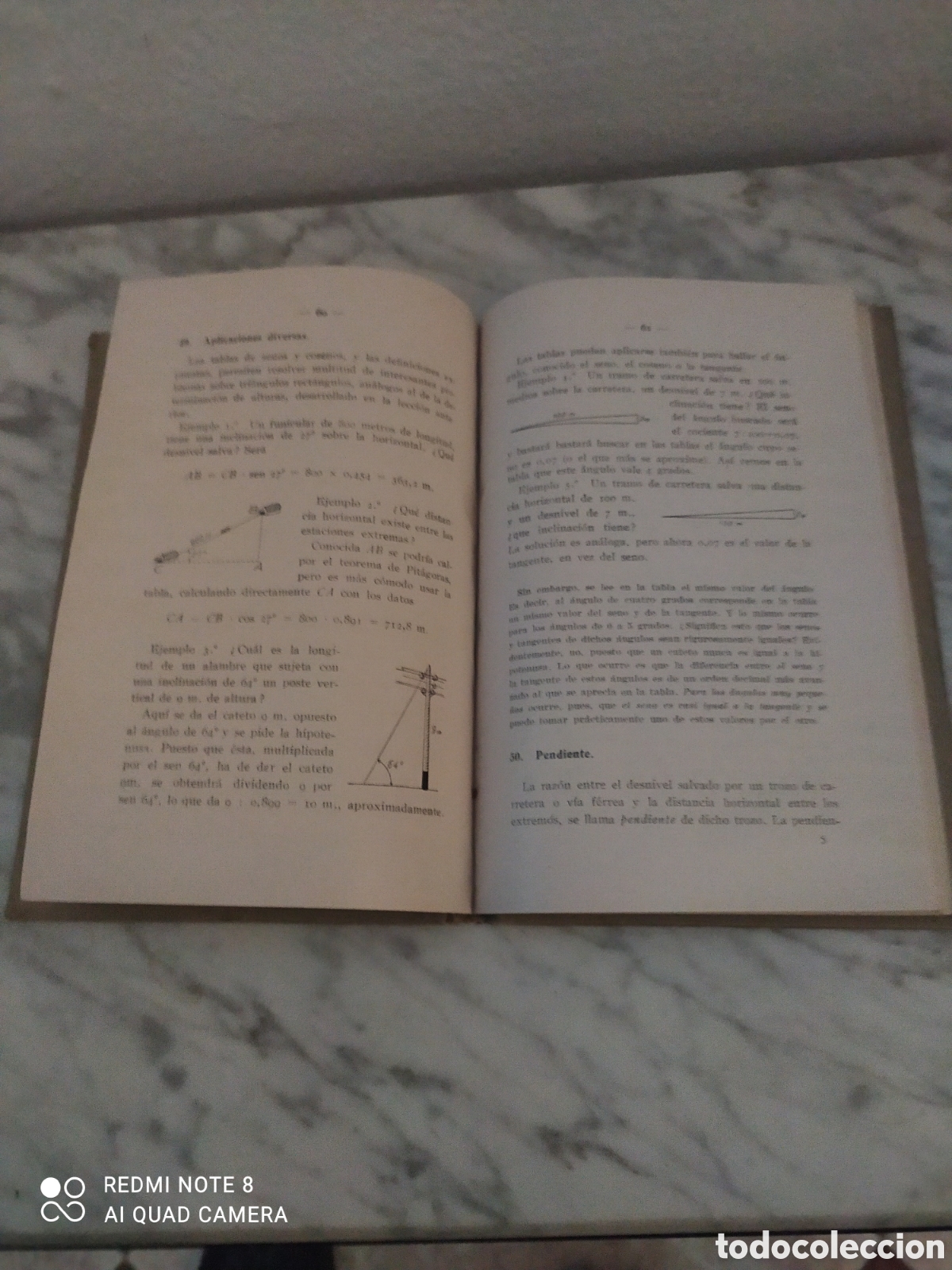 Libros antiguos: Complementos de Geometr&iacute;a 1932 - Foto 3
