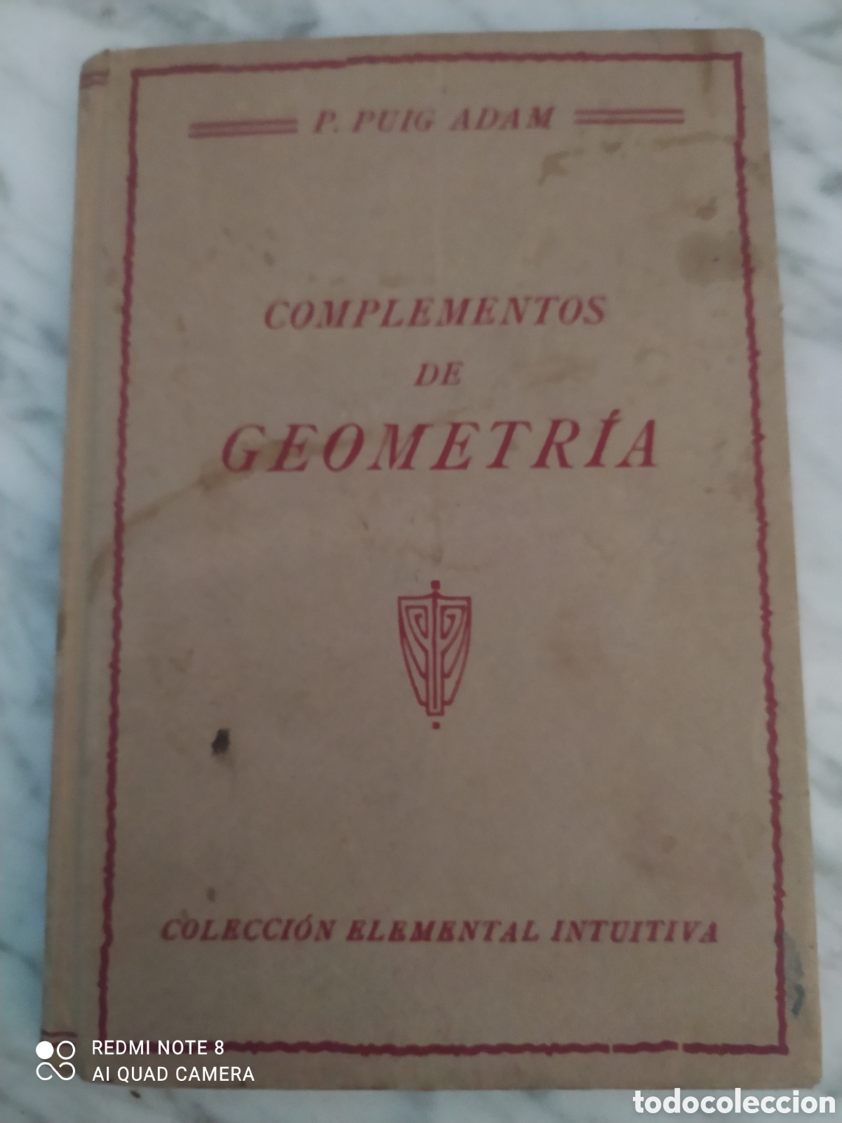Libros antiguos: Complementos de Geometr&iacute;a 1932 - Foto 1