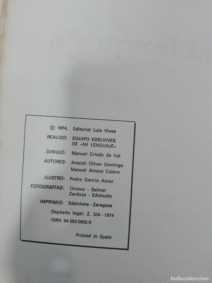 Libros antiguos: LENGUAJE E.G.B - Foto 4