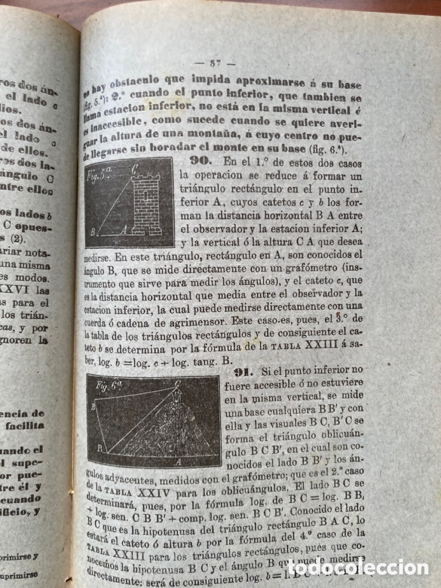 Libros antiguos: Logaritmos vulgares - Foto 3