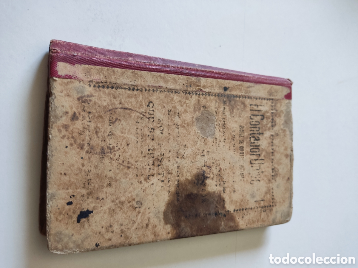 Libros antiguos: Libro antiguo el contador universal - Foto 1