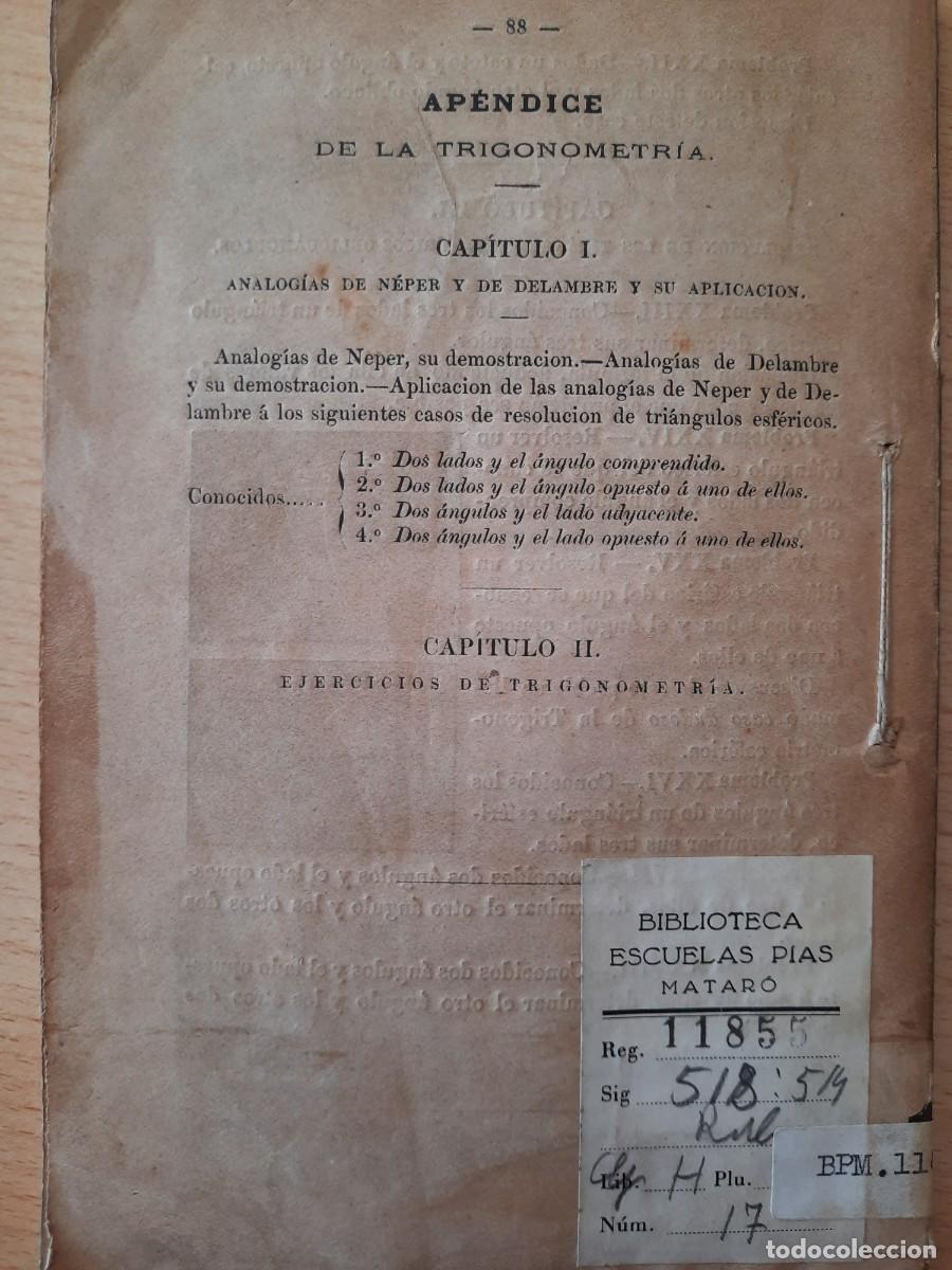 Libros antiguos: LIBRO. Elementos de matem&aacute;ticas. Rubio y Diaz. 1873 - Foto 4
