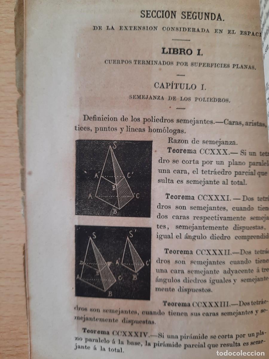 Libros antiguos: LIBRO. Elementos de matem&aacute;ticas. Rubio y Diaz. 1873 - Foto 8
