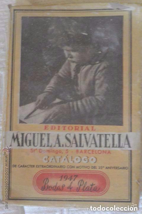 Libros antiguos: Cat&aacute;logo de libros Editorial SALVATELLA - Foto 1