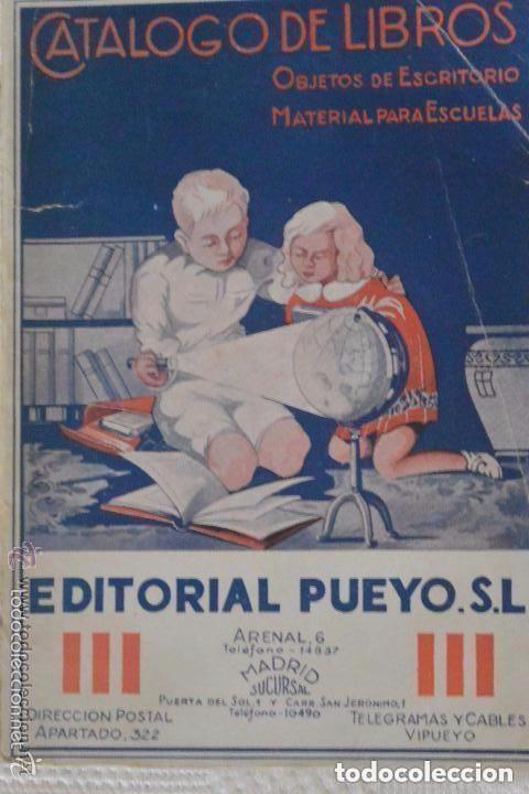 Libros antiguos: Cat&aacute;logo Editorial Pueyo - Foto 1