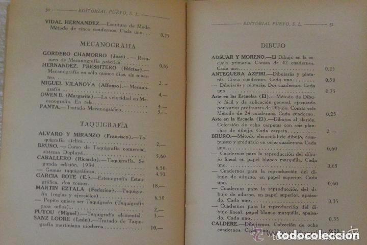 Libros antiguos: Cat&aacute;logo Editorial Pueyo - Foto 2