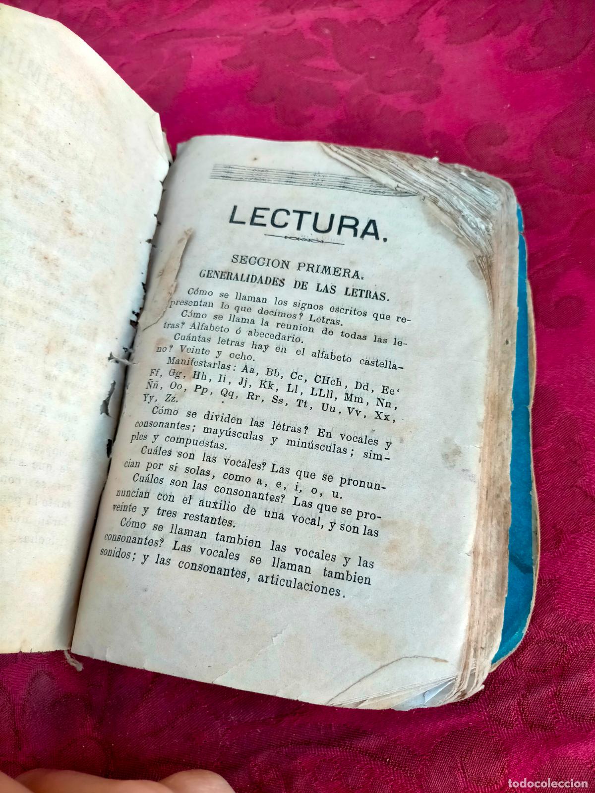 Libros antiguos: Libro antiguo escolar de lectura - Foto 4