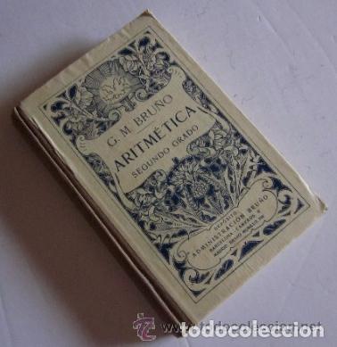 Libros antiguos: ARITMETICA - SEGUNDO GRADO - ED. BRU&Ntilde;O - Foto 5