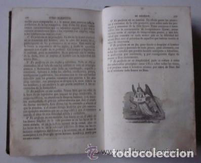 Libros antiguos: CURSO ELEMENTAL DE RELIGION - A&Ntilde;O 1862 - Foto 5